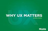 Why UX Matters
