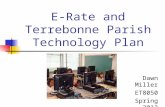 E rate and district technology plan