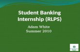 Student banking internship project
