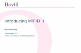 Bovill Briefing Introducing MiFID II September 2014