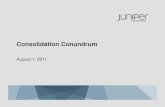 Consolidation Conundrum Report
