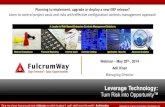 FulcrumWay - Planning to Implement, Upgrade or Deploy a New ERP System?
