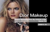 Dior makeup 2010 vogue.com marketing plan 20091118_share