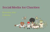 Social Media for Charities - November 2012