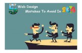 5 Web Design Mistakes to Avoid in 2014