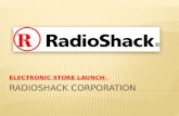 Radioshack corporation-Market Segmentation/Launch
