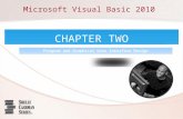 Chapter 2 — Program and Graphical User Interface Design