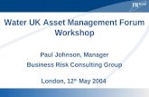 Paul Johnson, Manager Business Risk Consulting Group