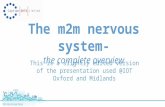 Paul Sanders presents at IoT Oxford 3 - M2M Nervous System
