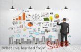 What I've Learned From Sales