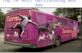 Top 10 Most Outstanding Bus Advertising