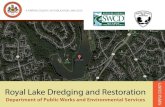 Royal Lake Dredging and Restoration