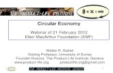 Walter Stahel - Circular economy webinar (Feb. 2012