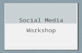 Social Media Workshop, postgraduate