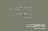 Let's Get It Started - Business Documentation