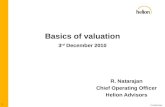 Basics of valuation 03 12 10 by natarajan