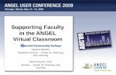 Supporting Faculty In The Angel Virtual Classroom