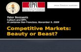 Competitive Markets: Beauty or Beast?