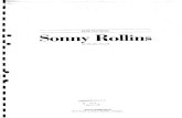 7051144 Sonny Rollins Jazz Master Solo Transcription With Analysis