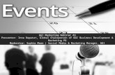 GGI Marketing Webinar #3: Marketing Events