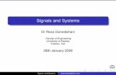 SS Signals and Systems PRESENTATION