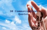30 communication quotes