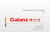 Operations strategy at galanz