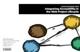 Integrating Accessibility in the Web Project Lifecycle - a11yCampTO 2014 (dboudreau)