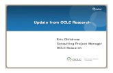 Update From OCLC Research May 2008