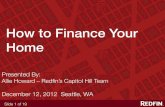 Capitol hill mortgage class 12.12.12