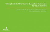 Taking control of the South Carolina Teacher Evaluation framework
