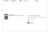 SAPO Campus - Thought Fest 09 presentation