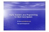 Highly Scalable Java Programming for Multi-Core System