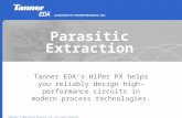 Parasitic Extraction Product from Tanner EDA