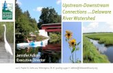 Upstream-Downstream Connections in the Delaware  River Watershed by Jennifer Adkins