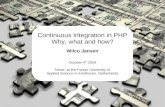 Continuous Integration In Php