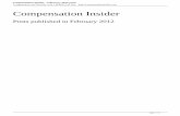 Compensation Insider - February 2012 posts