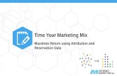 Time Your Marketing Mix