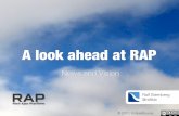 A look ahead at RAP - News and Vision