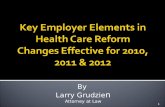Key Employer Elements In Health Care Reform