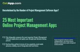 Top Online Project Management Software - Infographic