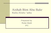 Aisha bint abu bakr (5)