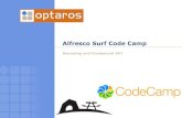 Optaros Surf Code Camp Api