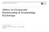 20140923 TCD Gateway to Corporate Partnership_John Whelan