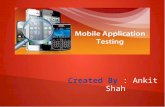 Mobile Application Testing Strategy
