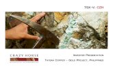 Crazy Horse Resources (TSX.V - CZH) Corporate Presentation