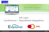 JHL case: Confluence - SharePoint integration