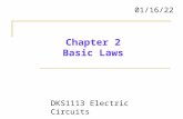 Electric circuits-chapter-2 Basic Laws