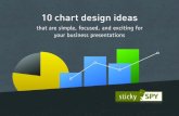10 design ideas of simple and exciting charts for business presentations
