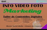 Taller de Contenidos Digitales || Info, video- y foto-marketing